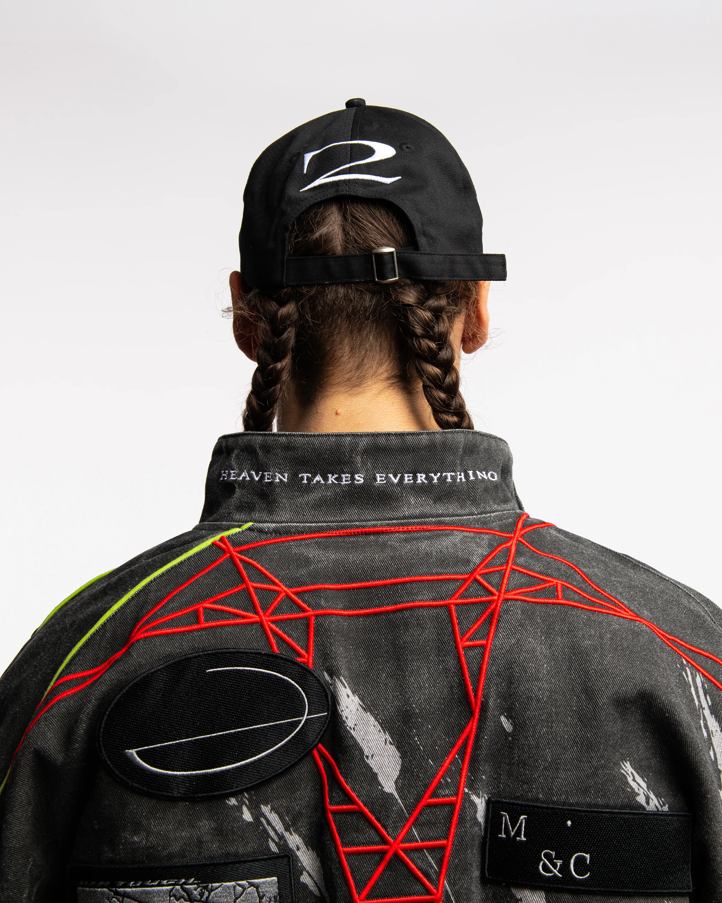 Determinism Racing Cap on model